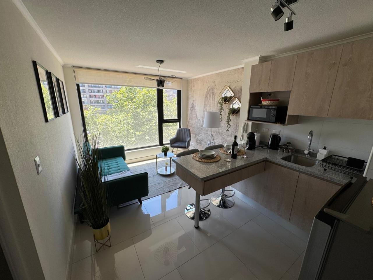 Hom I Inmejorable Depto 1d1b 3 Pax En Centro Apartamento Santiago